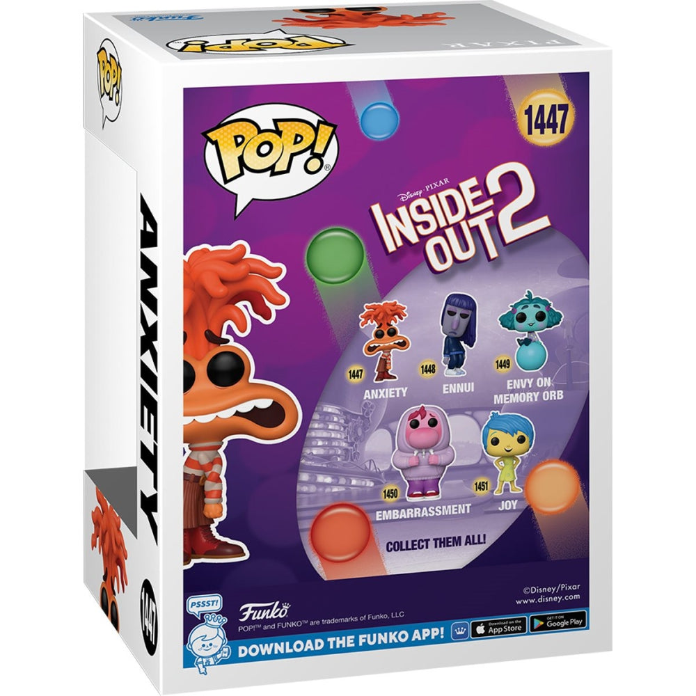 Inside Out 2 Anxiety Funko Pop! Vinyl Figure