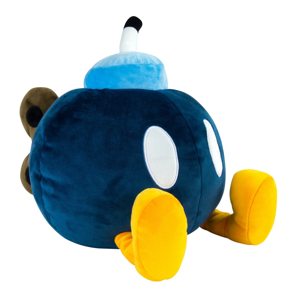 Club Mocchi- Mocchi- Super Mario™ Bob-omb Mega Plush Toy, 15 inch