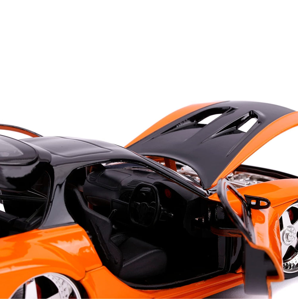 Fast &amp; Furious 1:24 Han&#39;s Mazda RX-7 Die-cast Car