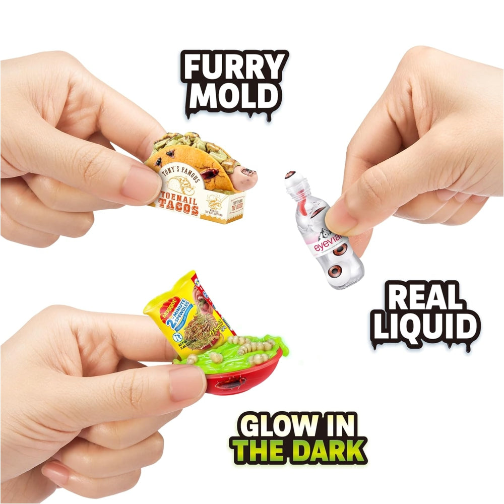 ZURU 5 Surprise Mega Gross Minis Series 2 – Mystery Collectible Capsule with Mini Parody Toys, Slime & Surprises