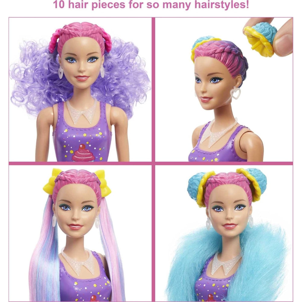 Barbie - Sequin Brush and Necklace for Children from 3 Years