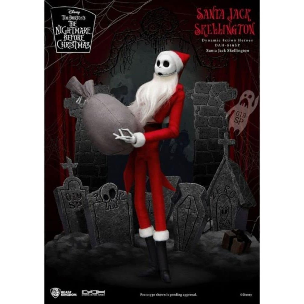 Beast Kingdom The Nightmare Before Christmas: Santa Jack Skellington DAH-019SP