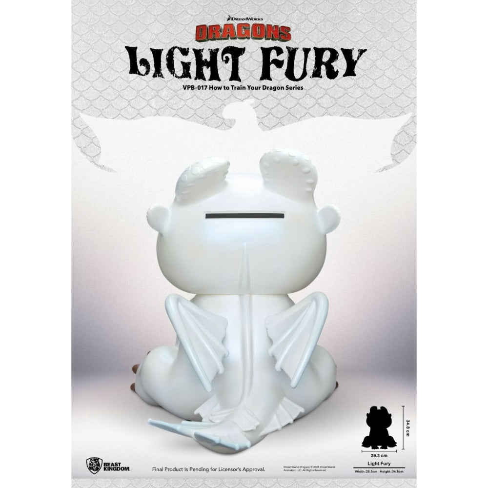 How to Train Your Dragon Series Vinyl Functional Figurines: Light Fury