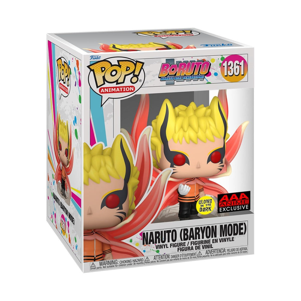 Funko Pop Boruto: Naruto (Baryon Mode) 6&quot; Super Figure (AAA Anime Exclusive)