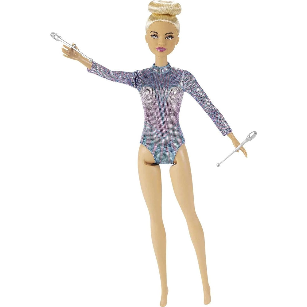 Barbie Rhythmic Gymnast Fashion Doll with Blonde Hair &amp; Brown Eyes