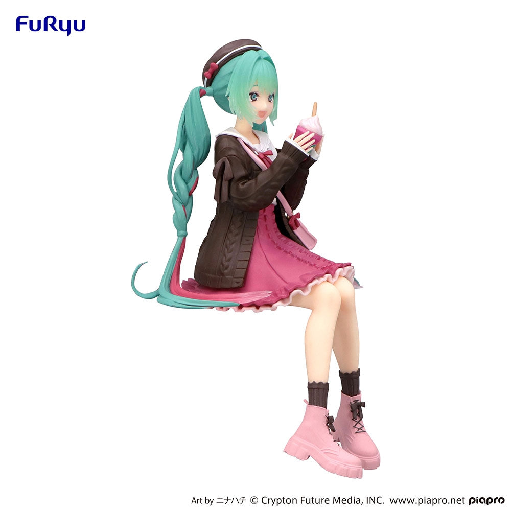 Hatsune Miku - Noodle Stopper Figure - Autumn Date Pink Color Version