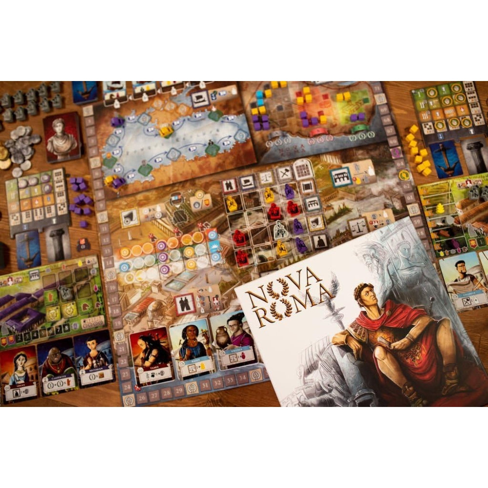 Nova Roma: Emperor Constantine Builds The New Roman Empire Board Game