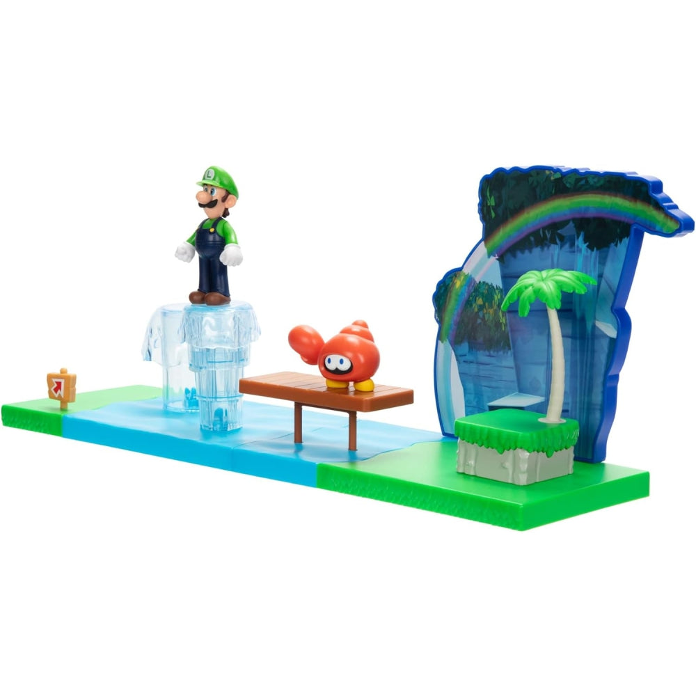 SUPER MARIO Sparkling Waters Action Figures Playset