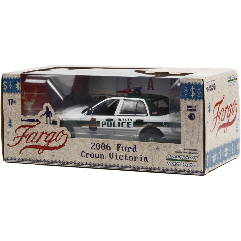 2006 Ford Crown Victoria Police Interceptor - Duluth, Minnesota Police - Fargo 1:24 Scale Diecast Replica Model