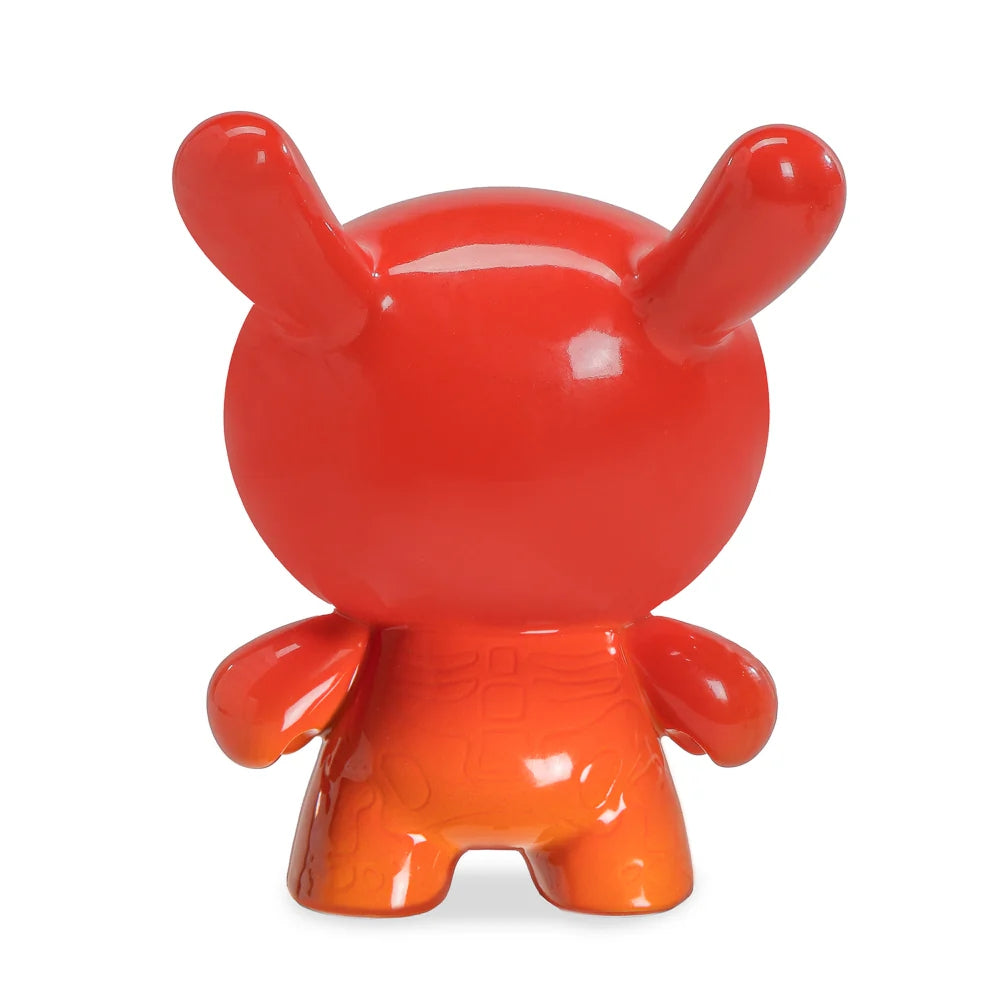 Fine Ash Dunny 5&quot; Ceramic Ashtray - Sunset Orange Edition