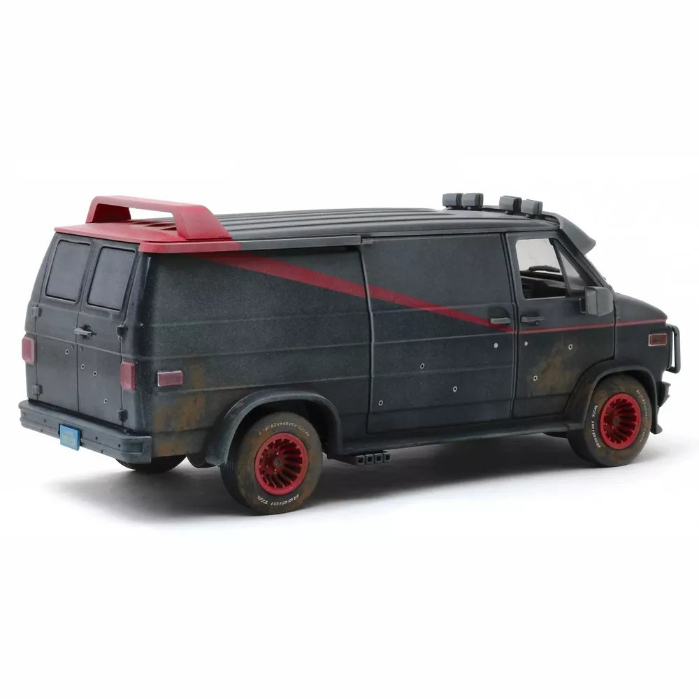 Greenlight - Hollywood The A-Team™ GMC® Vandura Weathered Version with Bullet Holes