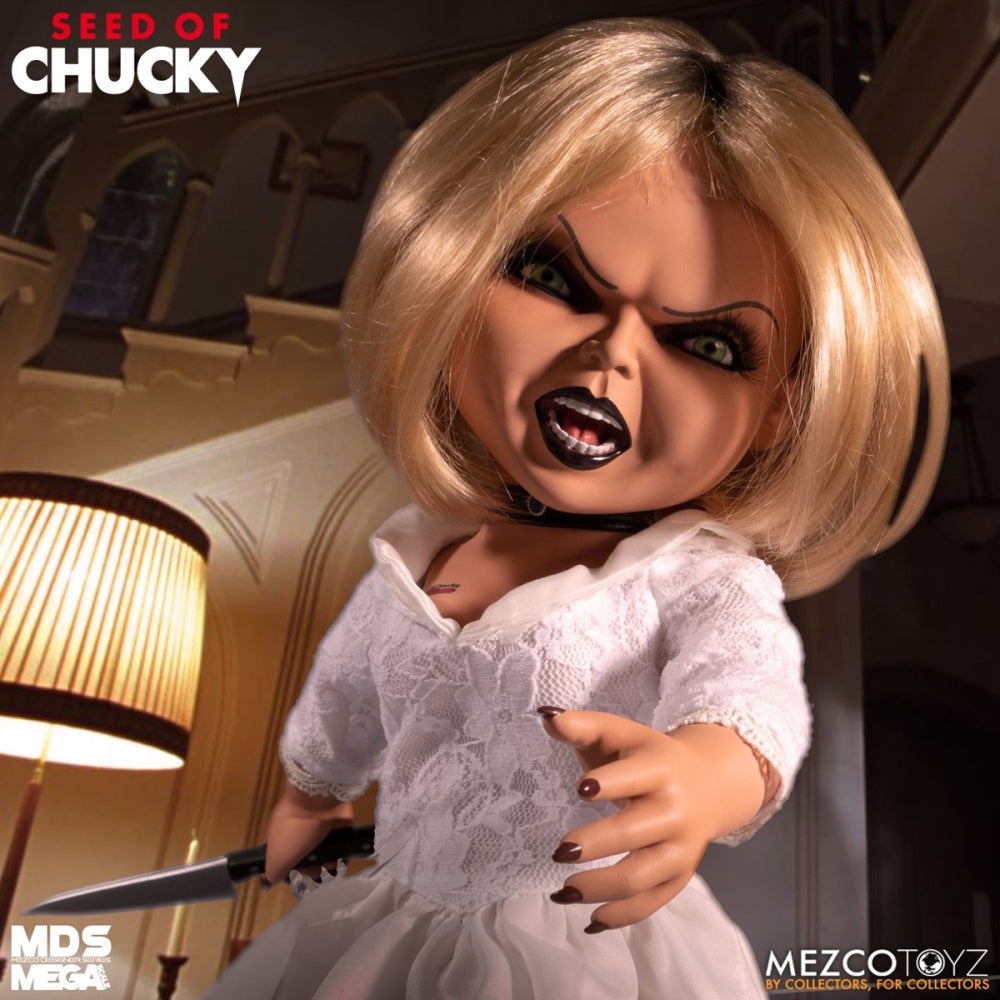 Child&#39;s Play Seed of Chucky Tiffany Mega-Scale with Sound 15-Inch Doll