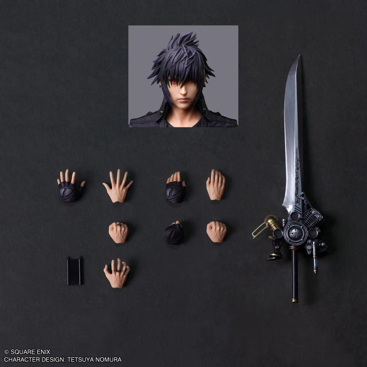 Final Fantasy XV Noctis Lucis Caelum Play Arts Shin Action Figure – Square Enix Collectible