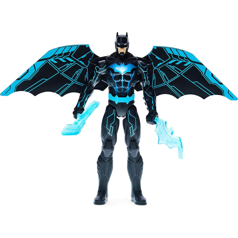 DC Comics Batman Bat-Tech 12-inch Deluxe Action Figure with Expanding Wings, Lights