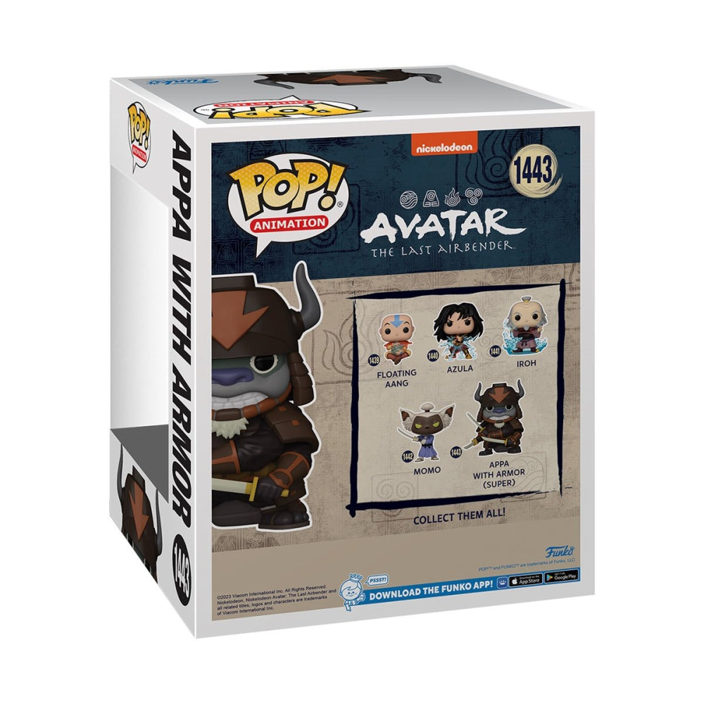 Avatar: The Last Airbender Appa with Armor Super Funko Pop! Vinyl Figure