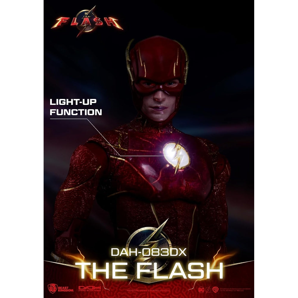 Beast Kingdom The Flash (2023): The Flash DAH-083DX Dynamic Deluxe Action Figure