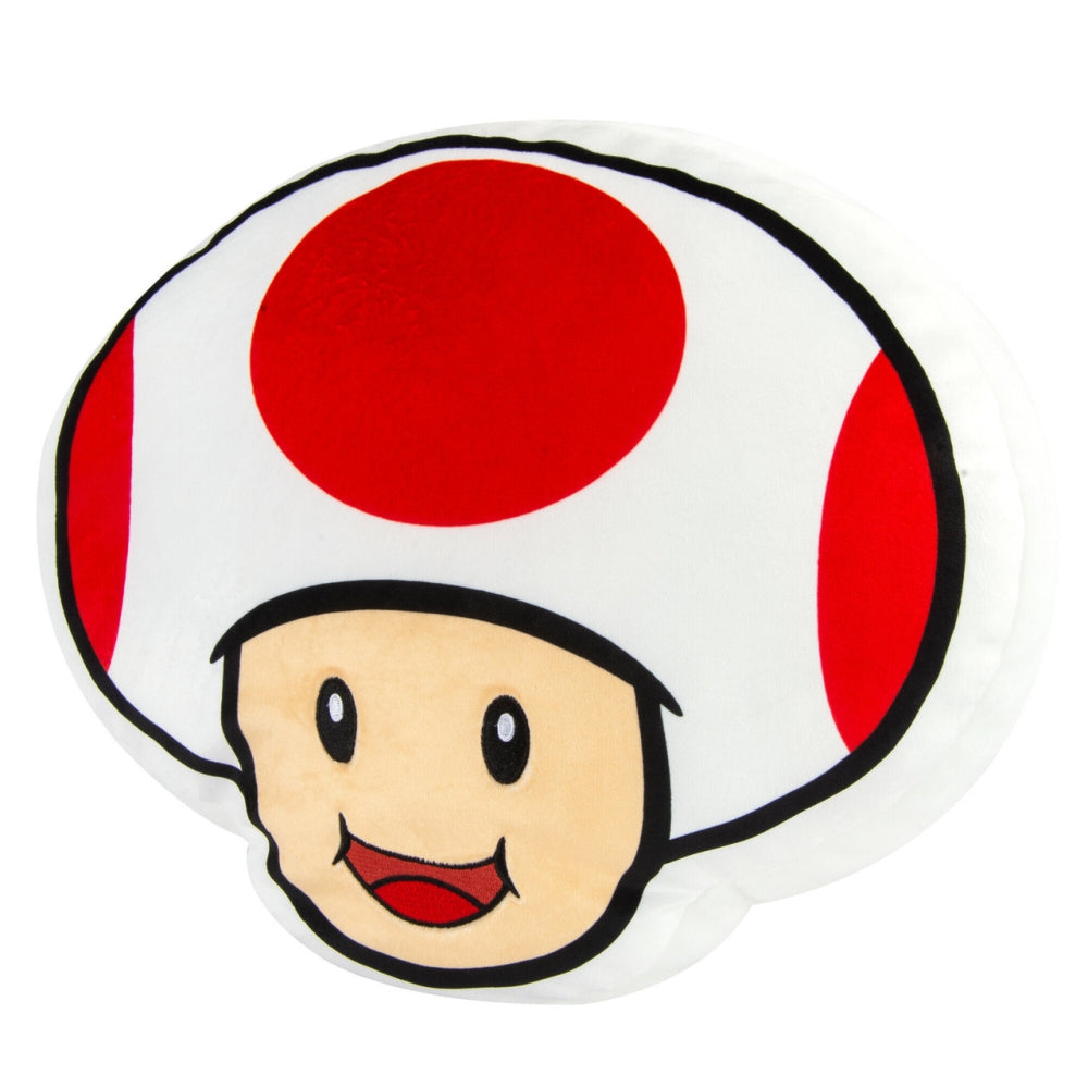 Club Mocchi- Mocchi- Super Mario™ Toad Mega Plush Toy, 15 inch