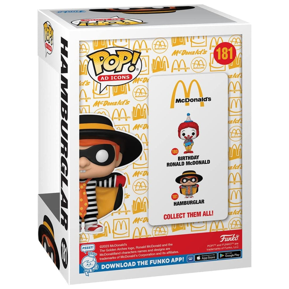 Funko Pop! Ad Icons: McDonald&#39;s - Hamburglar