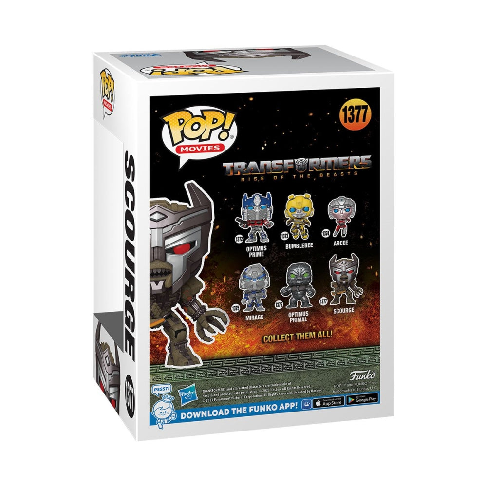 Funko Pop! Movies: Transformers: Rise of The Beasts - Scourge