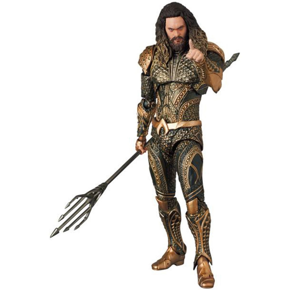Zack Snyder&#39;s Justice League Aquaman MAFEX Action Figure