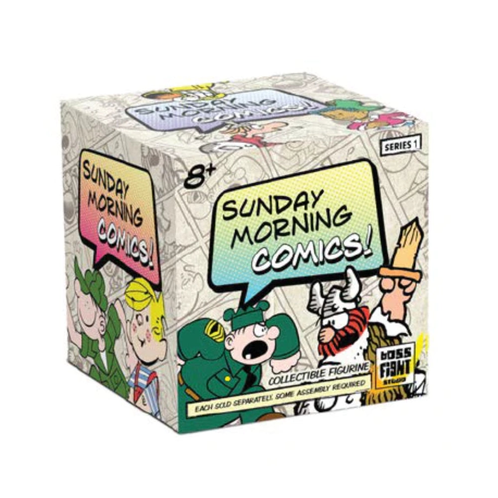 Sunday Morning Comics Mini Pvc Figurines Pdq