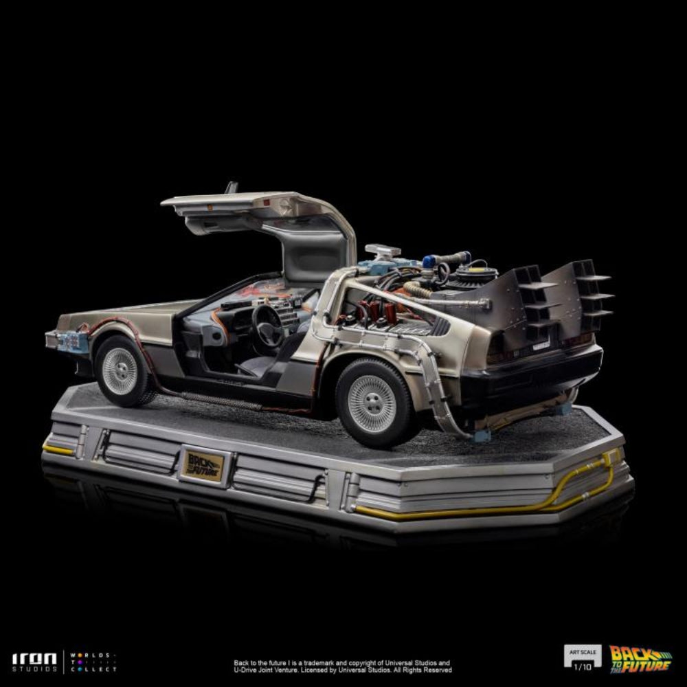 Back to the Future DeLorean 1/10 Art Scale Limited Edition Statue