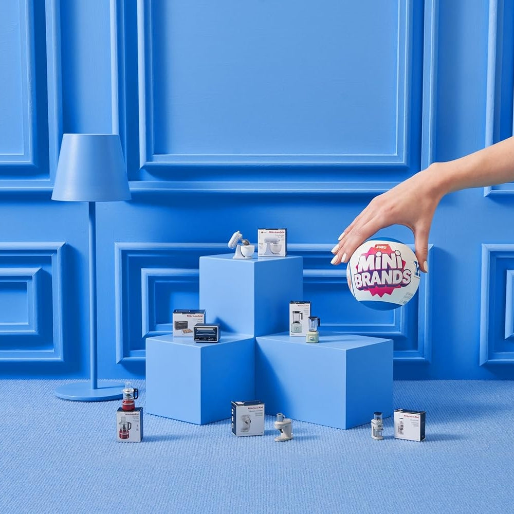 ZURU Mini Brands Home Capsule – Mystery Surprise Ball with Home-Themed Mini Collectibles (Blind Packaging)