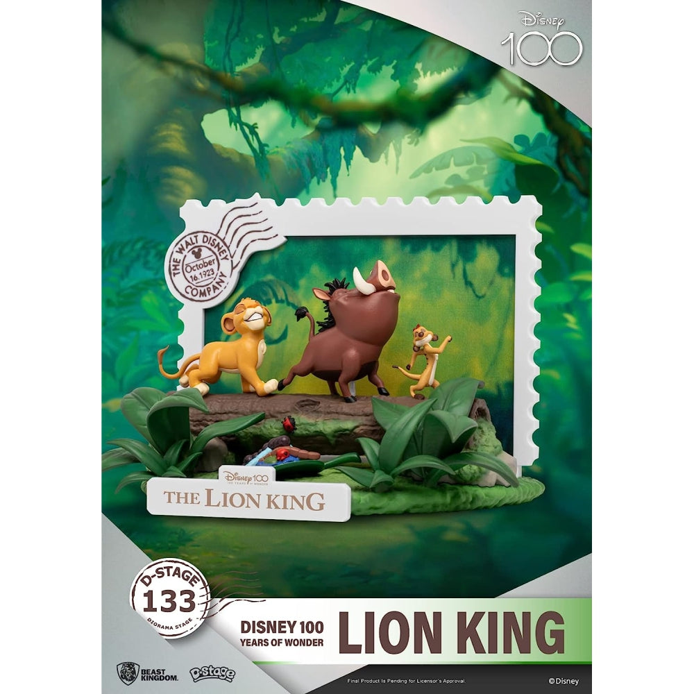 Disney 100 Years of Wonder: The Lion King DS-133 D-Stage Statue