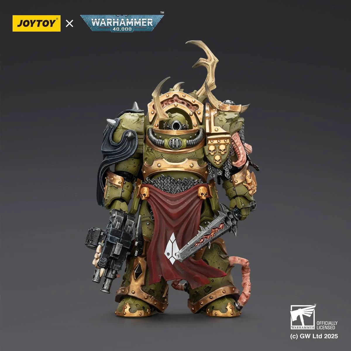 Joy Toy Warhammer 40K Death Guard Blightlord Terminator Combi-Bolter Figure