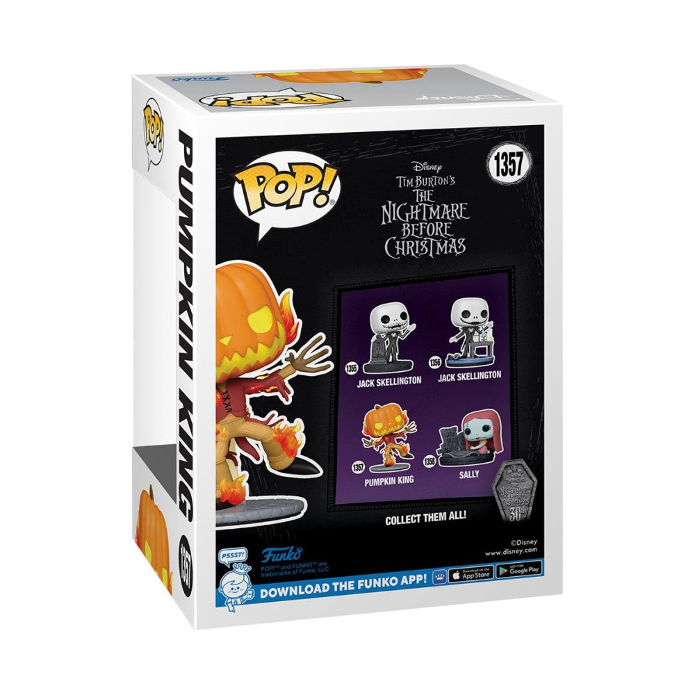 The Nightmare Before Christmas 30th Anniversary Pumpkin King Funko Pop! Vinyl Figure