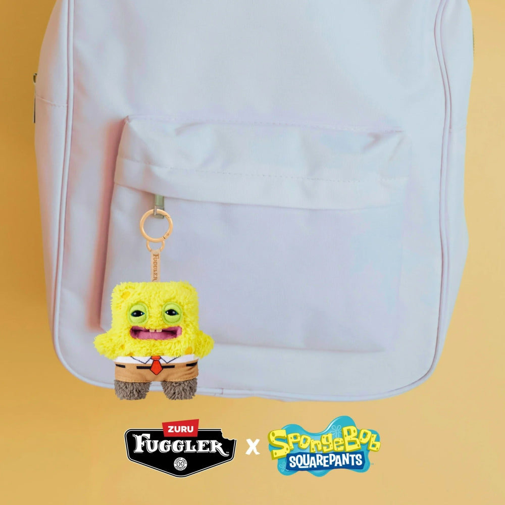 Fuggler SpongeBob SquarePants Key Ring Plush 5”