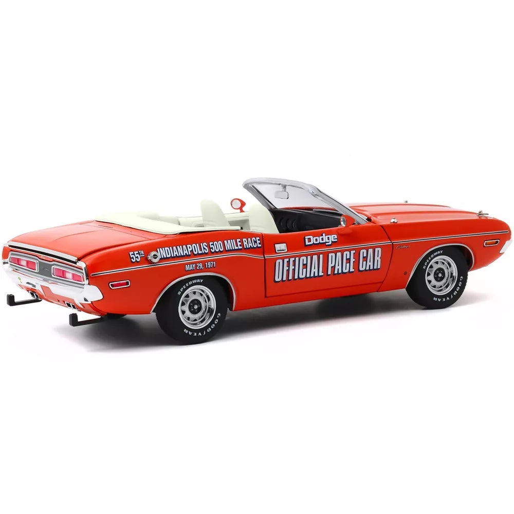 Greenlight - Dodge Challenger Convertible Pace Car 55th Indianapolis 500 Mile Race