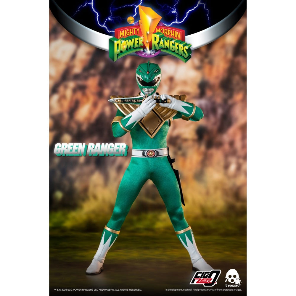 Mighty Morphin Power Rangers Green Ranger FigZero 1:6 Scale Action Figure