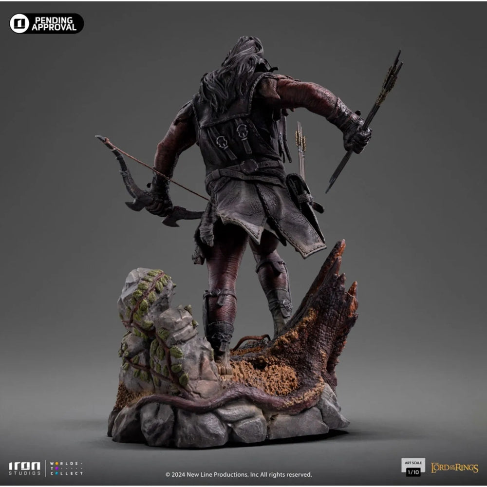 Statue Lurtz, Uruk-hai Leader - Lord of the Rings - Art Scale 1/10