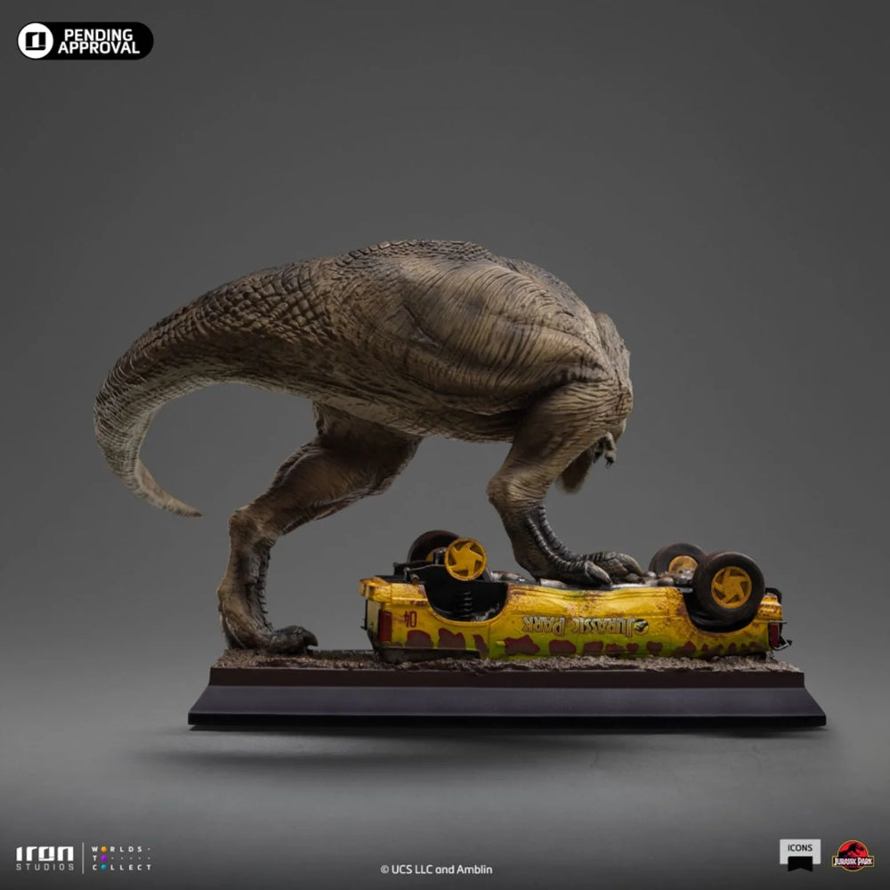 Statue T-Rex Attack - Jurassic Park - Icons