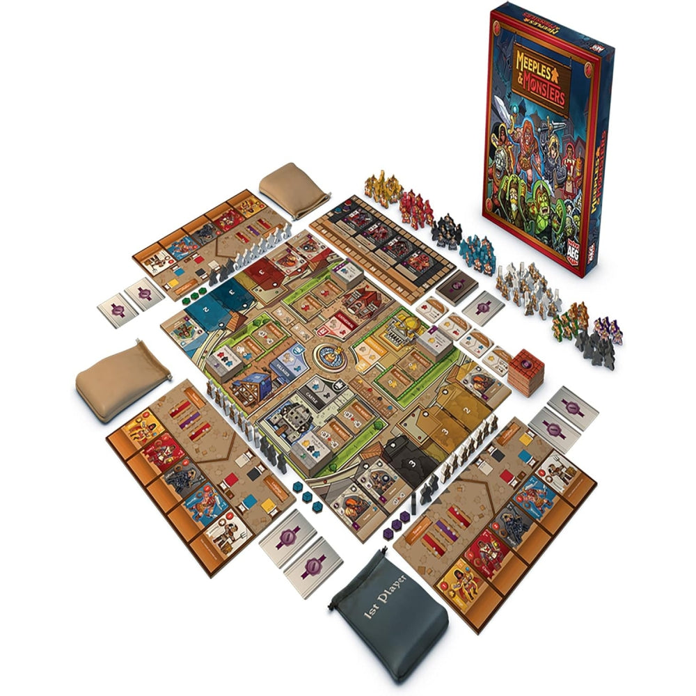 Meeples & Monsters - Fantasy Strategy Boardgame