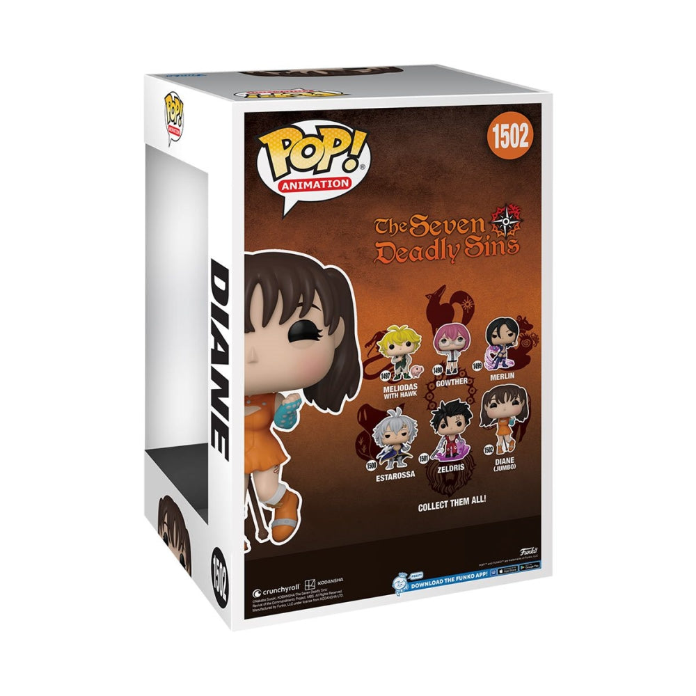 Seven Deadly Sins Diane Jumbo Funko Pop! Vinyl Figure #1502