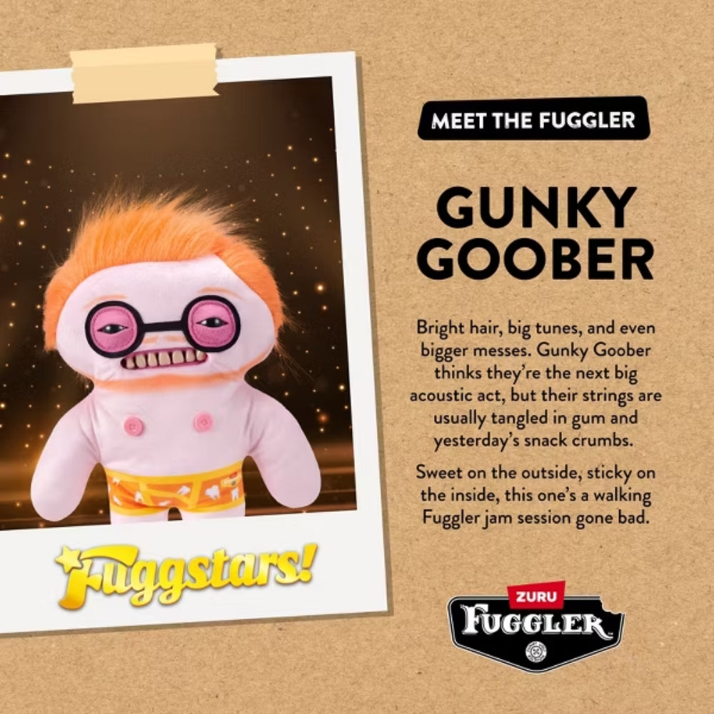 Fuggler Fugg Stars Gunky Goober Plush 9”