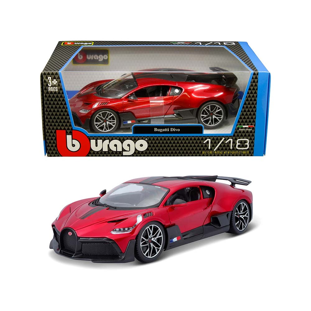 Bburago 1:18 Bugatti Divo (Red)