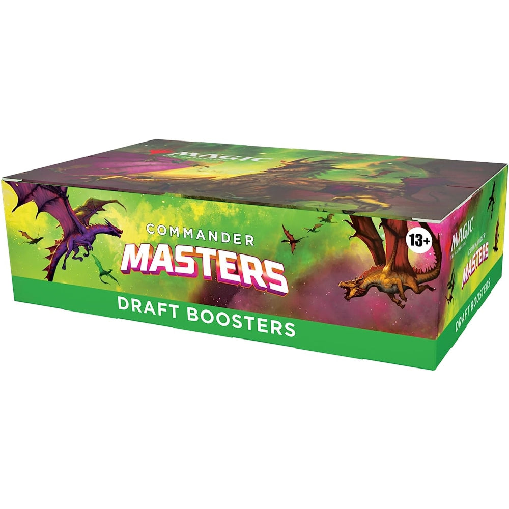 Magic The Gathering Commander Masters Draft Booster Box - 24 Packs (48 - Retroversetoys Magic The Gathering Commander Masters Draft Booster Box - 24 Packs (48 - Retroversetoys