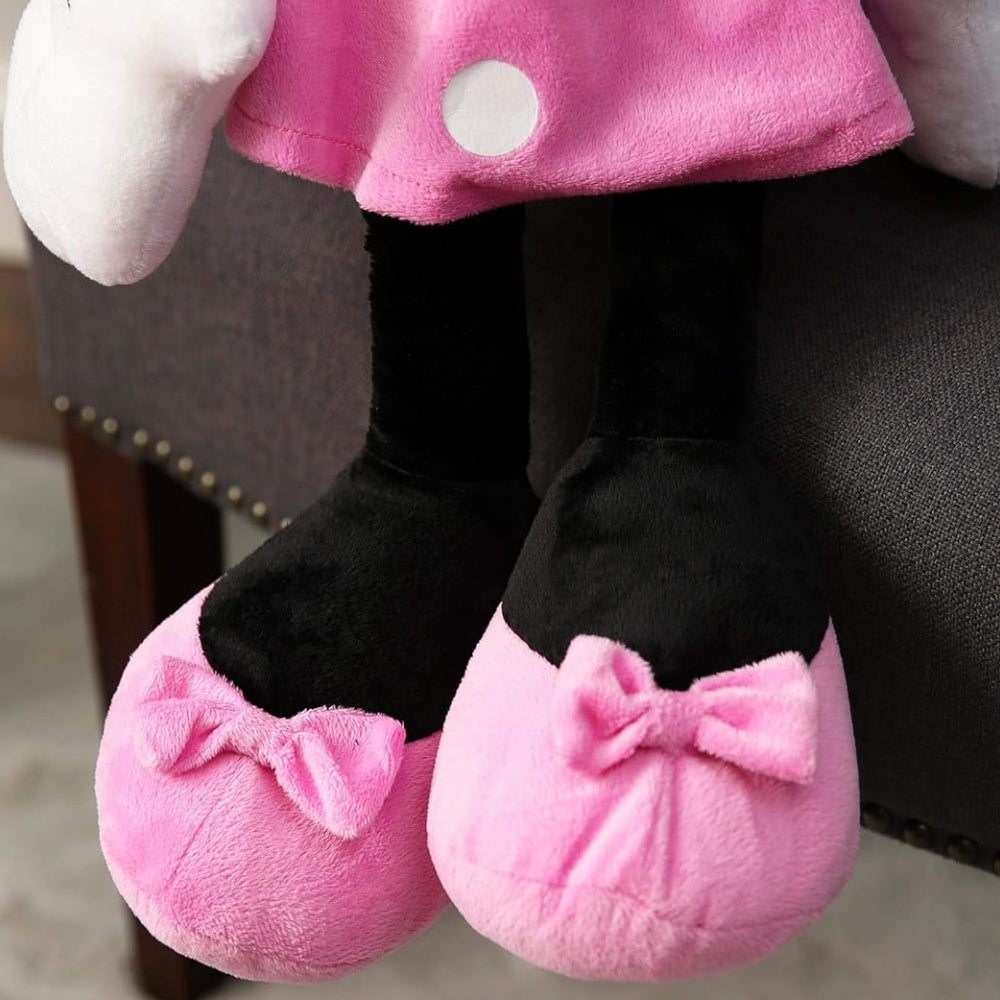 Disney Minnie Mouse Plush Toy – Soft Stuffed Character Doll (Approx. 25")