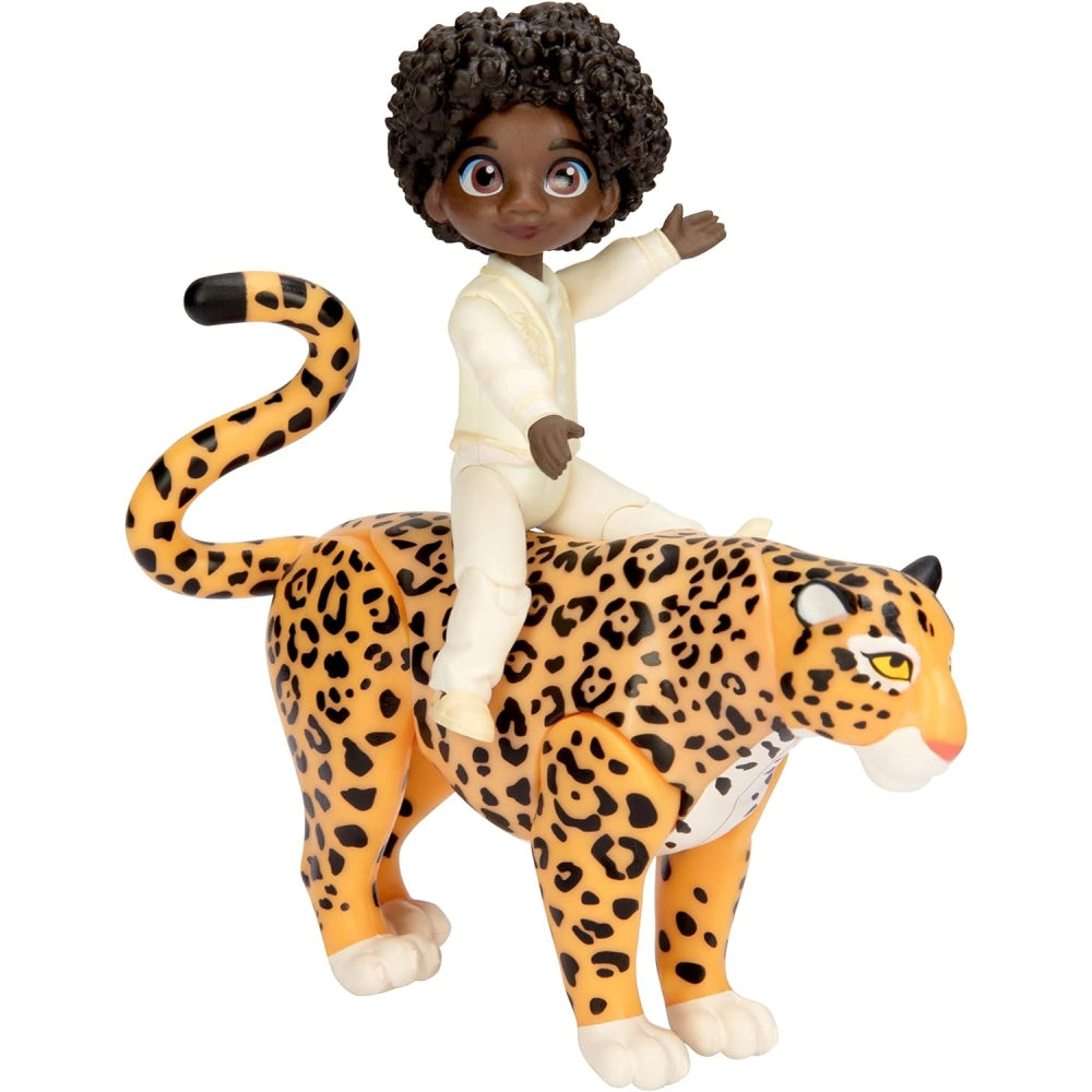 Disney Encanto Antonio&#39;s Animal Swing Playset with Jaguar Figure