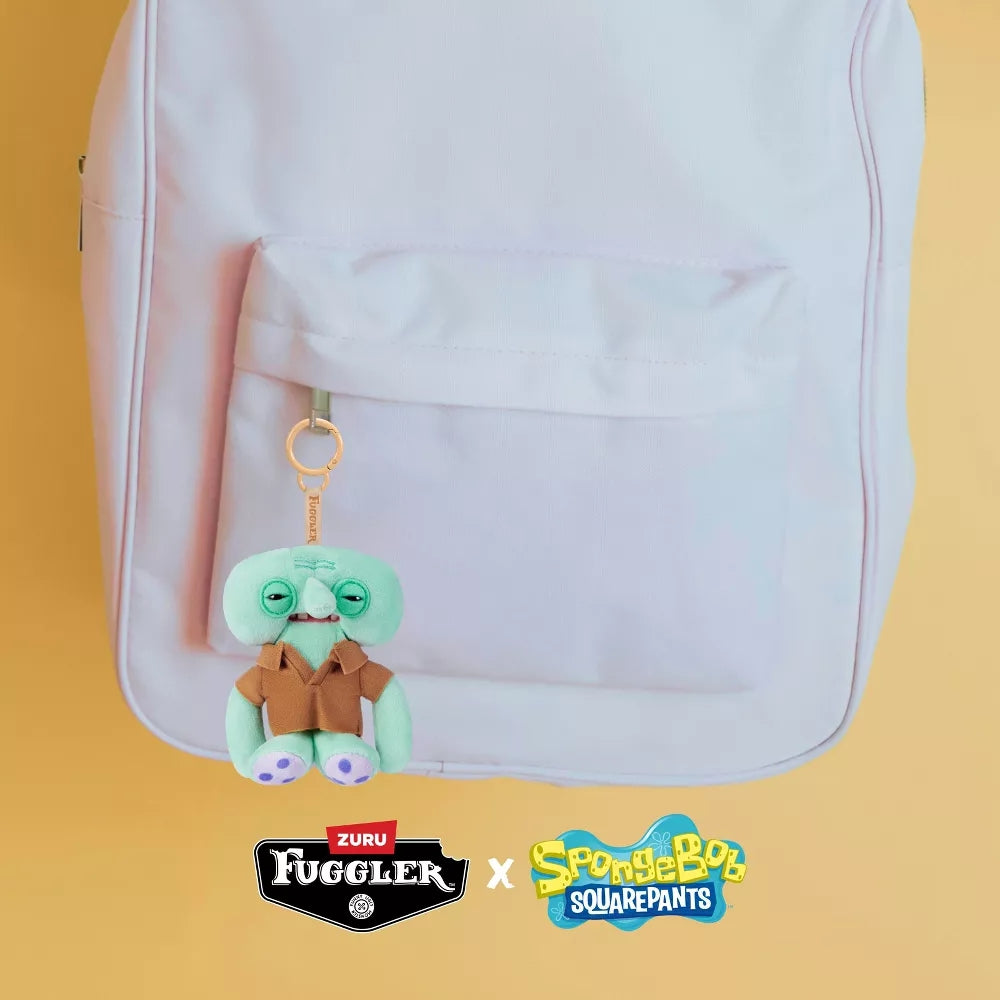 Fuggler SpongeBob Squidward Key Ring Plush 5”
