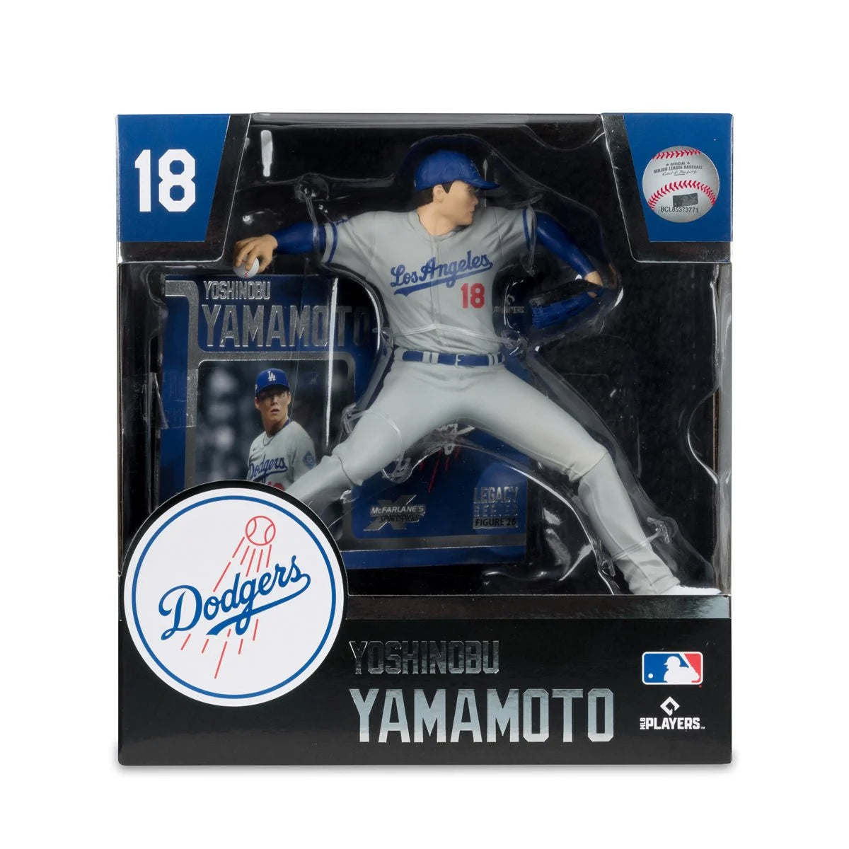 Yoshinobu Yamamoto Dodgers 7-Inch Figure – MLB SportsPicks McFarlane Pitching Collectible