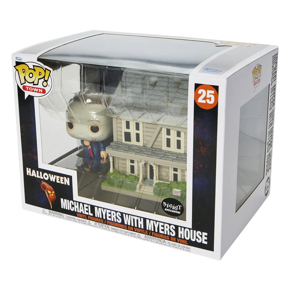Funko Spirit Halloween Michael Myers with House POP! Town Figure