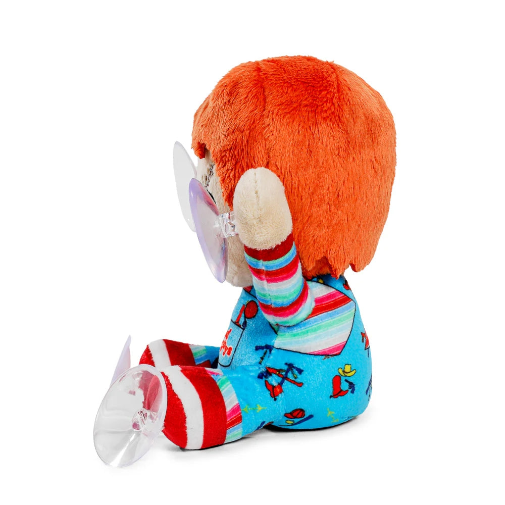 Child&#39;s Play 2- Chucky Plush Window Clinger