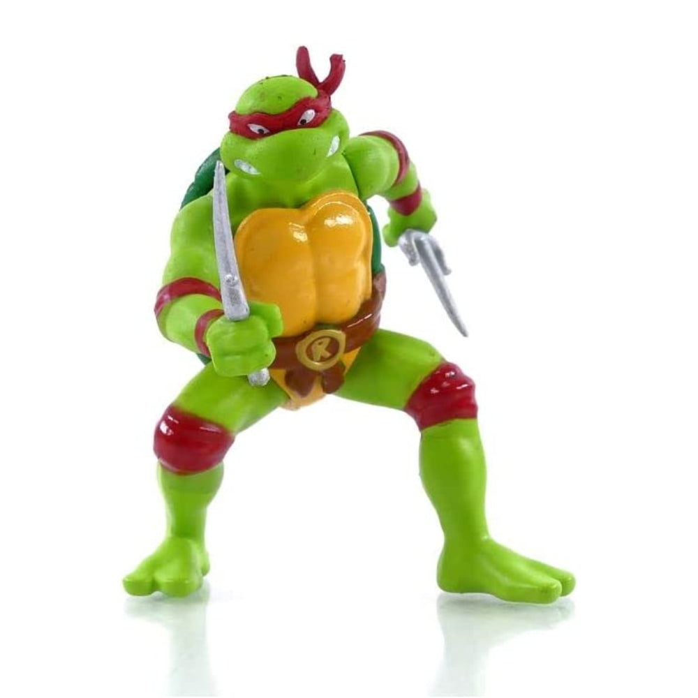 Teenage Mutant Ninja Turtles 1:24 1967 Chevy Camaro Die-cast Car &amp; 2.75&quot; Raphael Figure