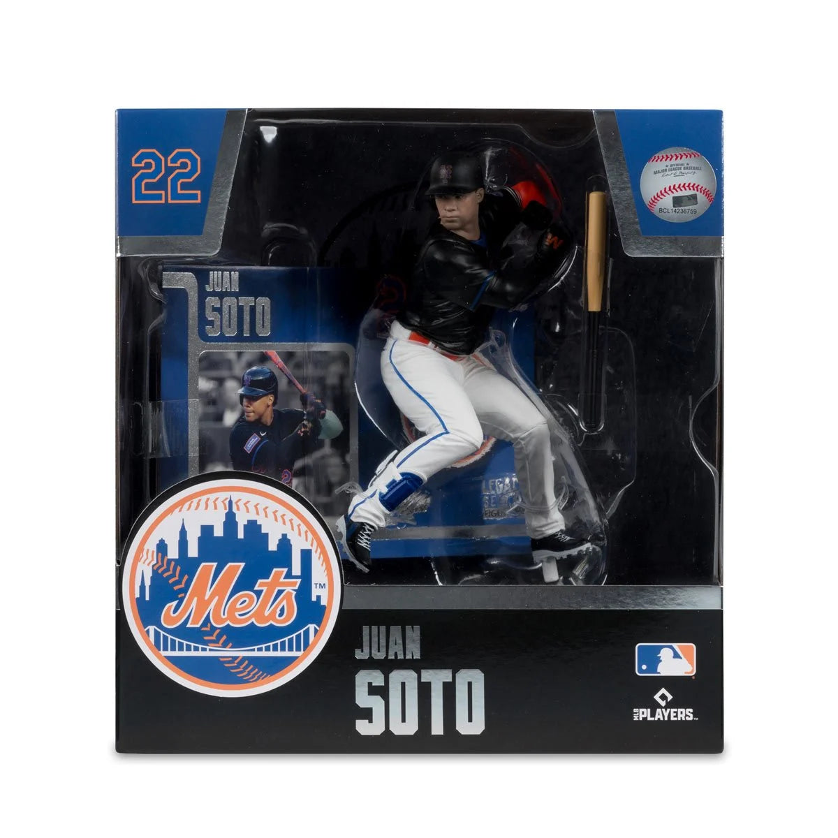 Juan Soto Mets 7-Inch Figure – MLB SportsPicks McFarlane Collectible Batting Pose