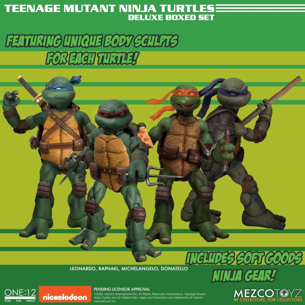 Teenage Mutant Ninja Turtles Deluxe One:12 Collective Boxed Set