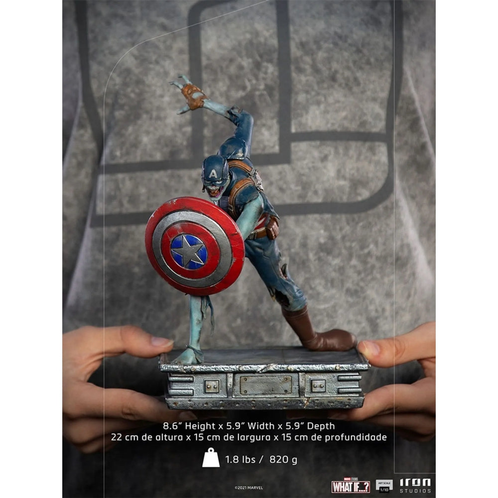 Statue Captain America Zombie - What If...? - Art Scale 1/10